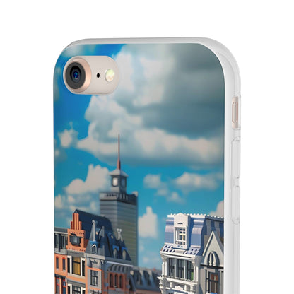 Lego style street scene protective phone case