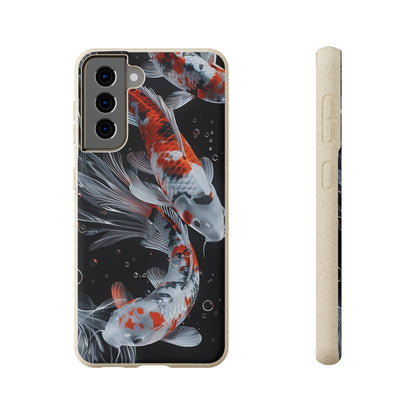 Realistic Koi Fish Biodegradable Phone Case | iPhone / Samsung