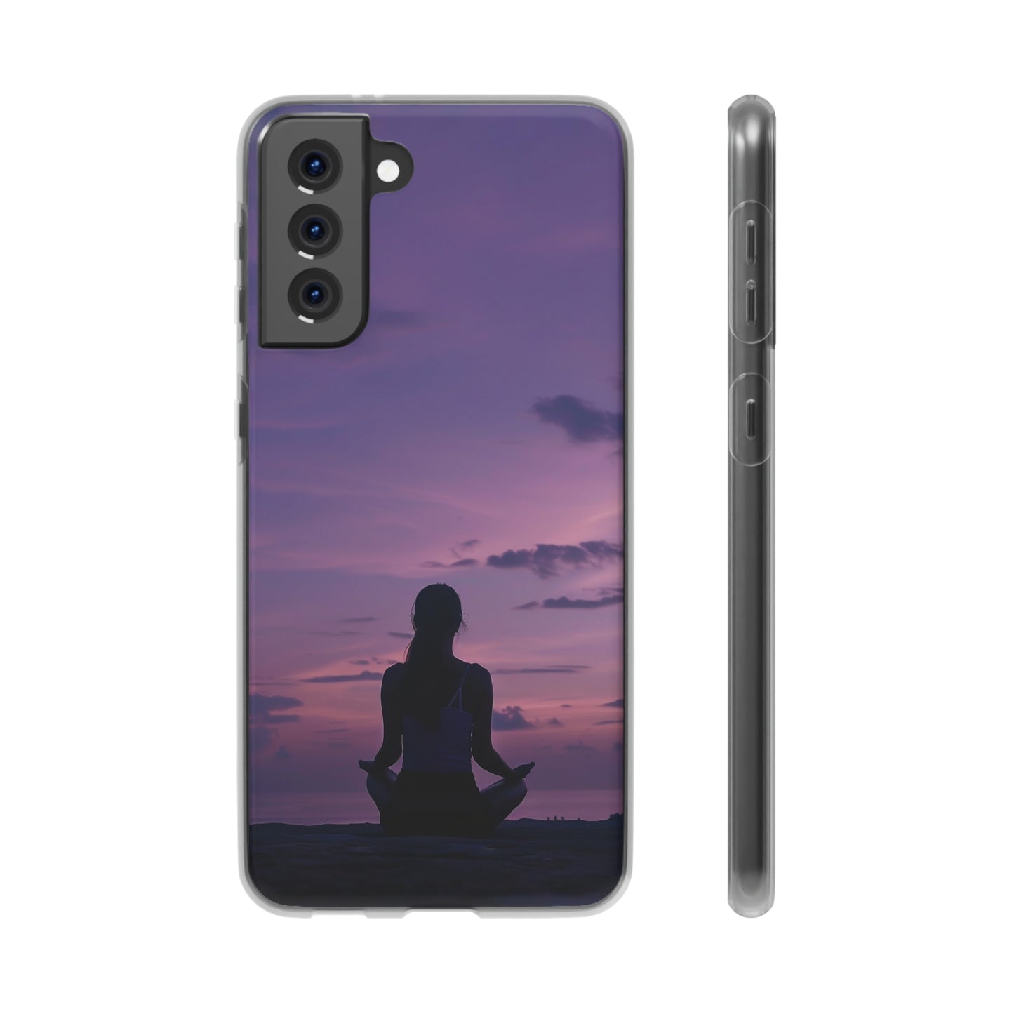 Yoga on the beach Phone Case | iPhone / Samsung