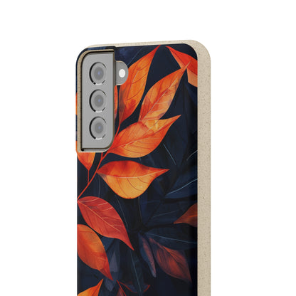 Autumnal Leaves Biodegradable Phone Case | iPhone / Samsung