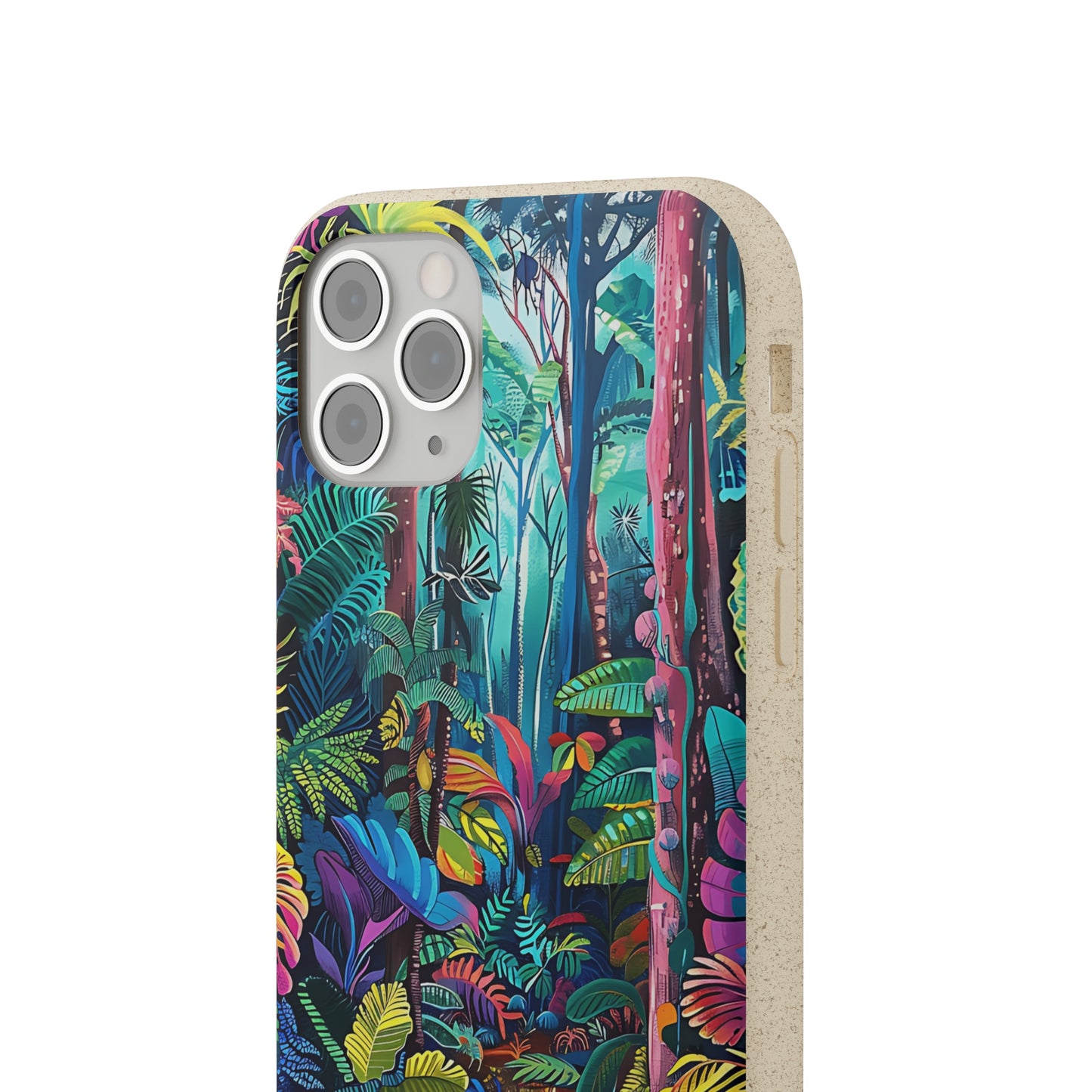 Colourful Rain Forest Biodegradable Phone Case | iPhone / Samsung