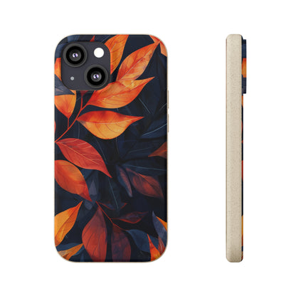 Autumnal Leaves Biodegradable Phone Case | iPhone / Samsung