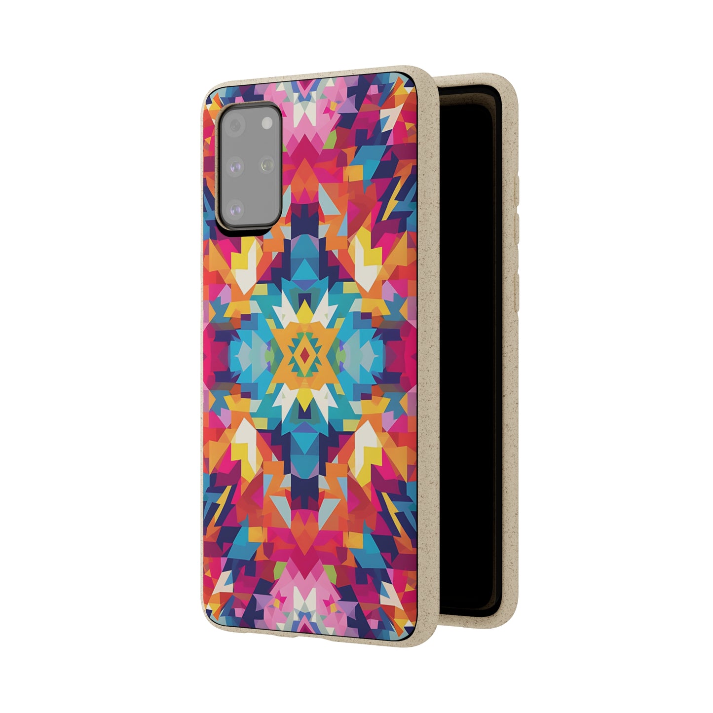 Bold, colourful pattern Biodegradable Phone Case | iPhone / Samsung