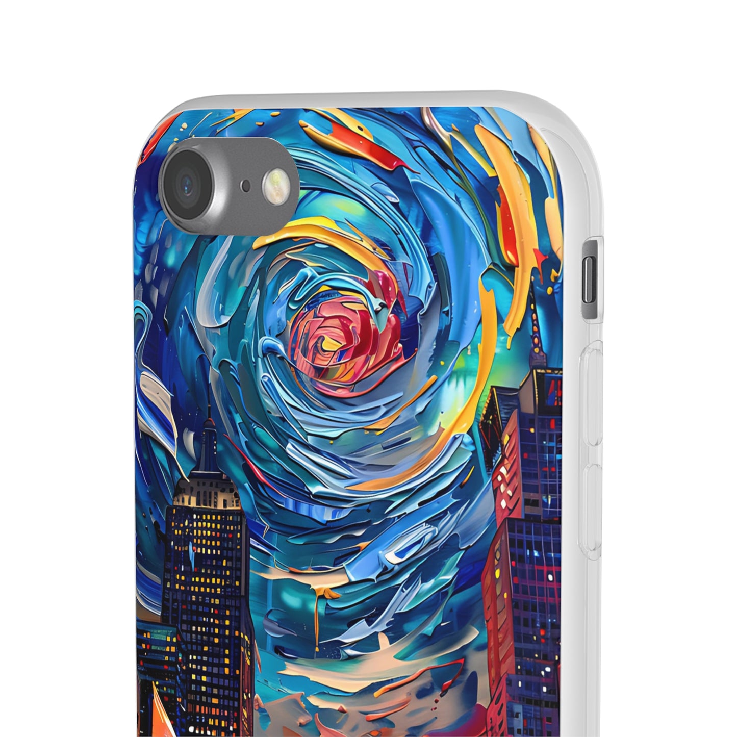 Van Gogh inspired City scene | iPhone/Samsung | Slimline Phone Case