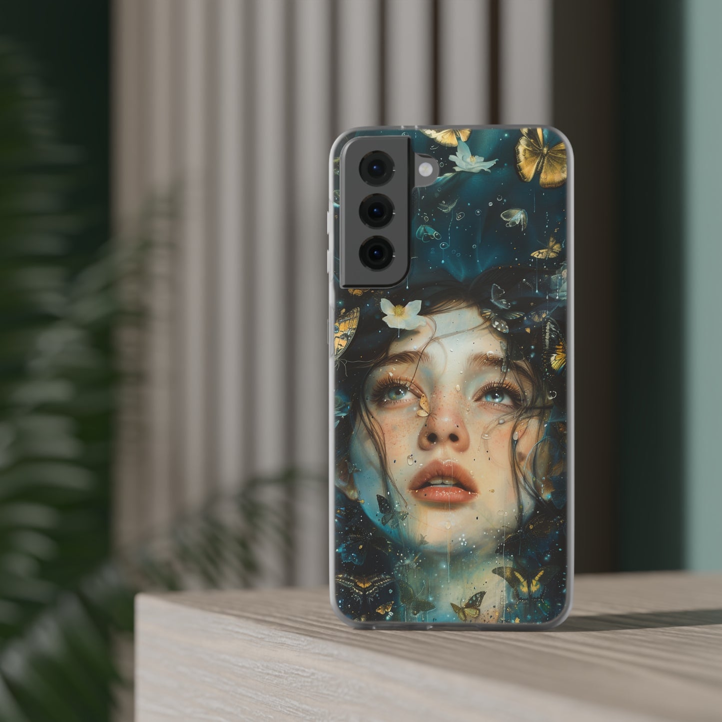 Girl under water contemporary style | iPhone/Samsung | Slimline Phone Case