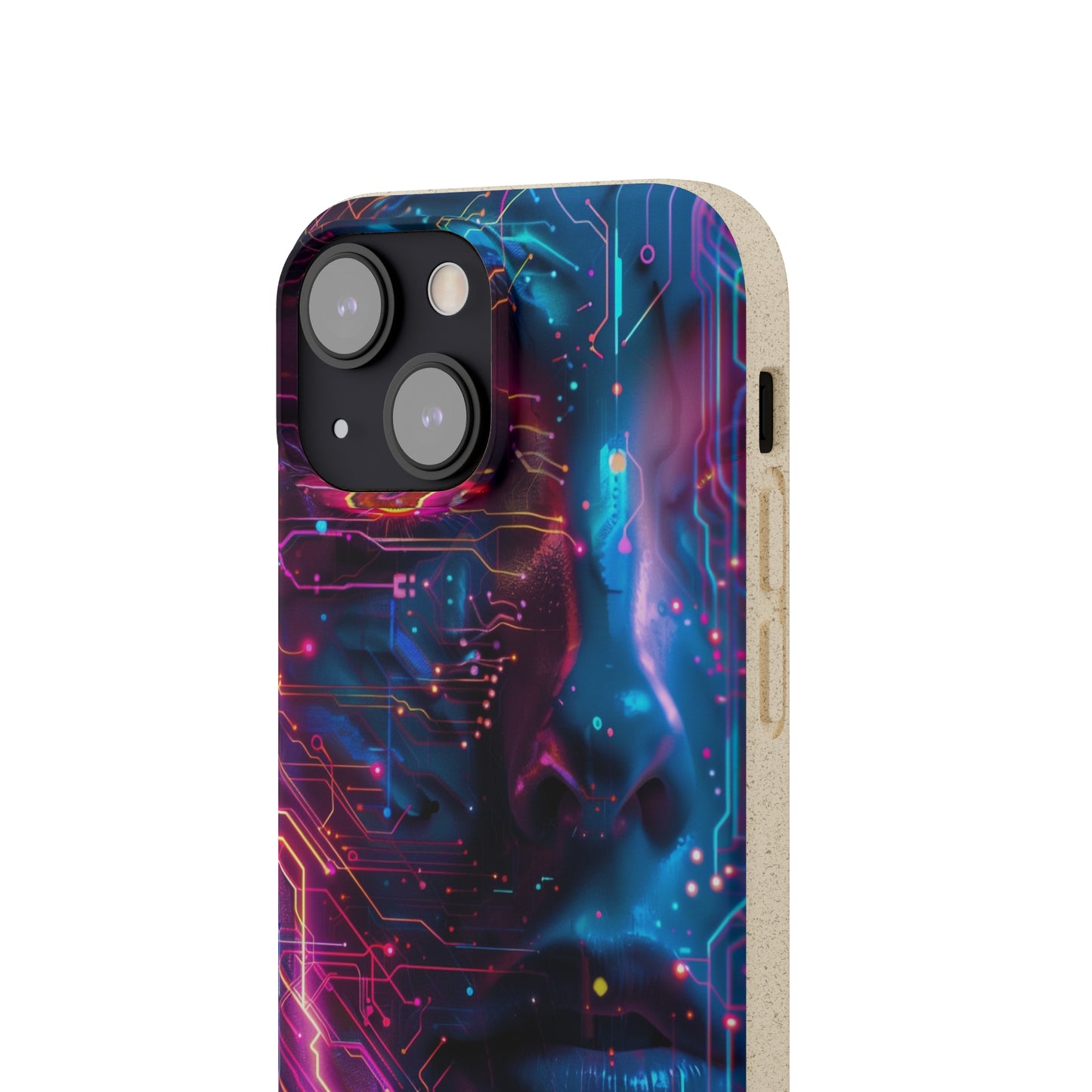 Cyberpunk woman Biodegradable Phone Case | iPhone / Samsung