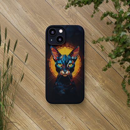 Cat Biodegradable Phone Case | iPhone / Samsung