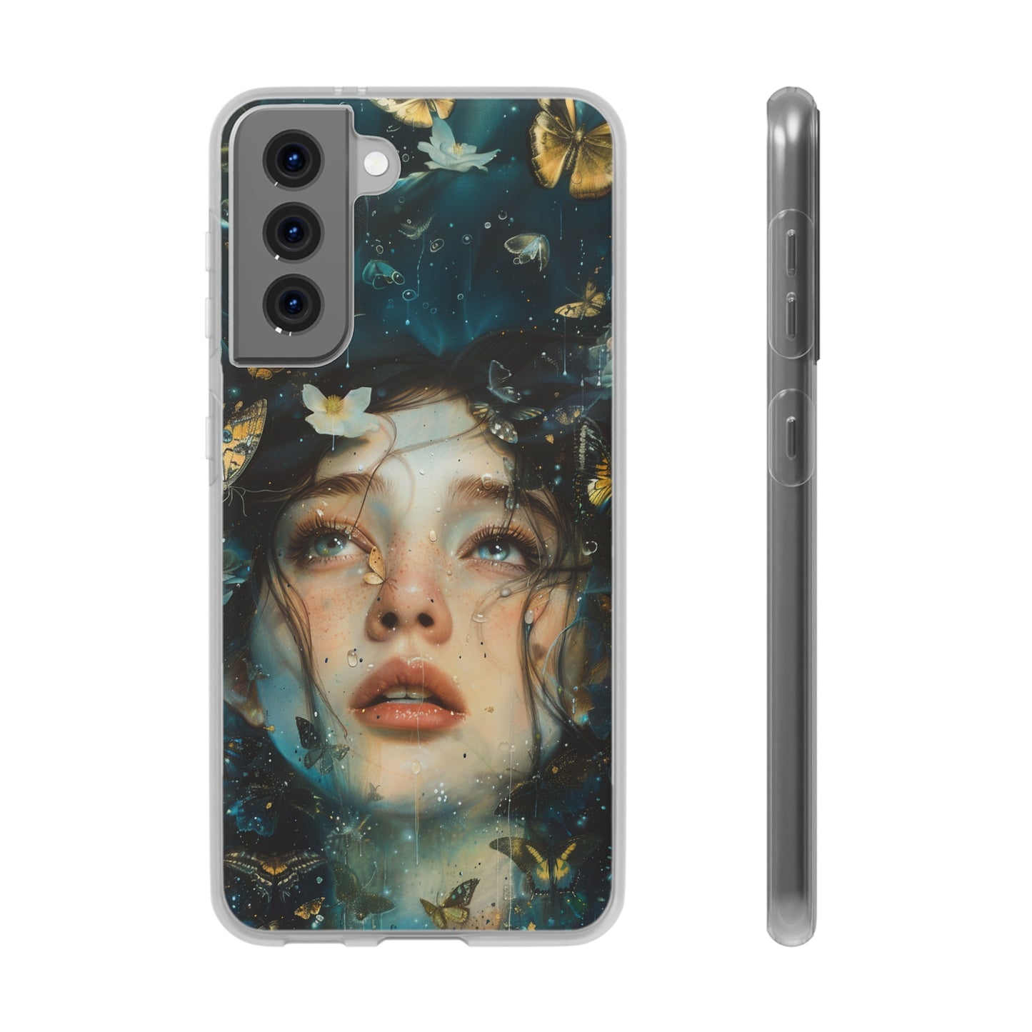 Girl under water contemporary style | iPhone/Samsung | Slimline Phone Case