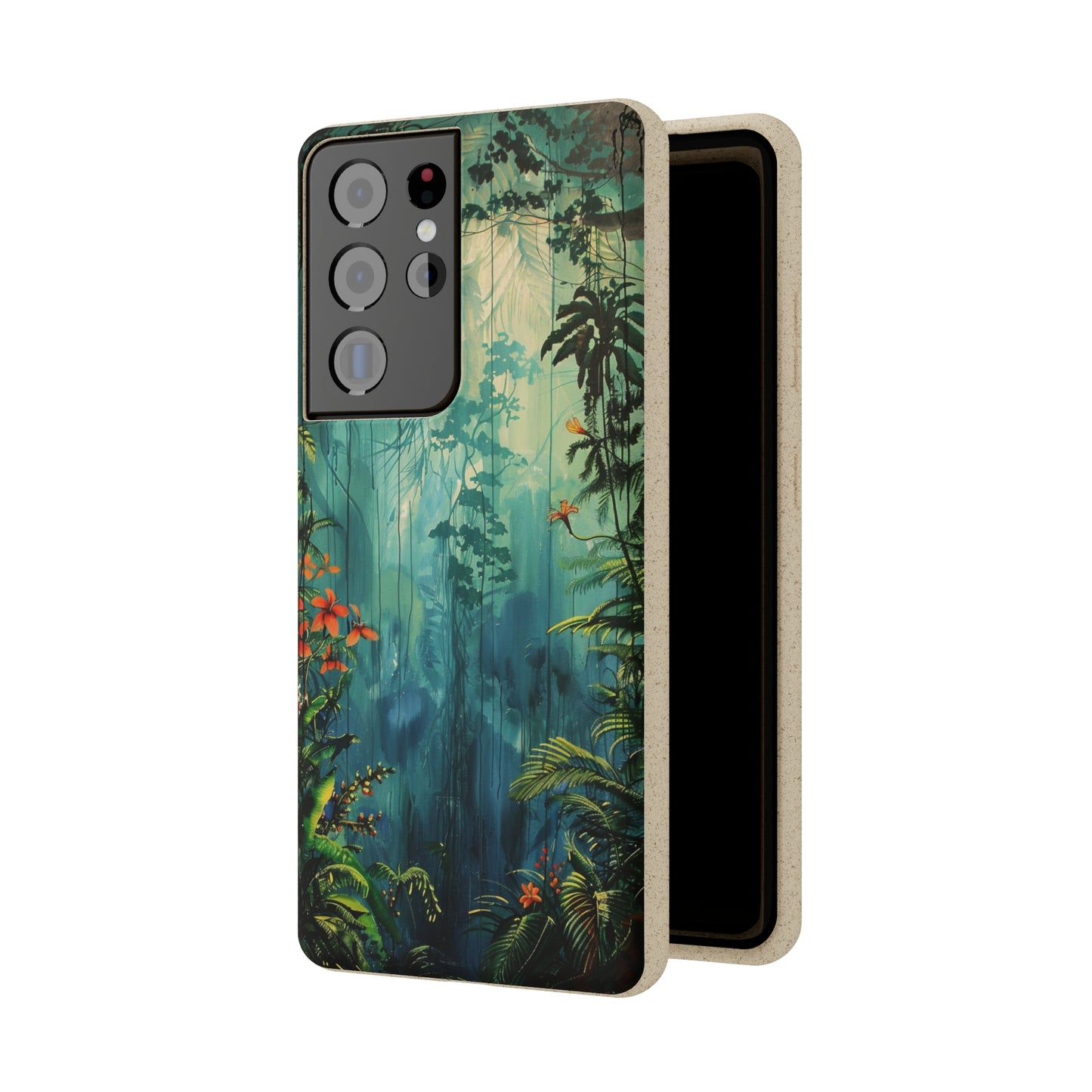 Rain Forest Clearing Scene Biodegradable Phone Case | iPhone / Samsung