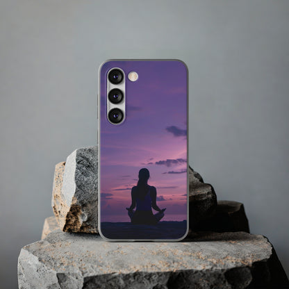 Yoga on the beach Phone Case | iPhone / Samsung