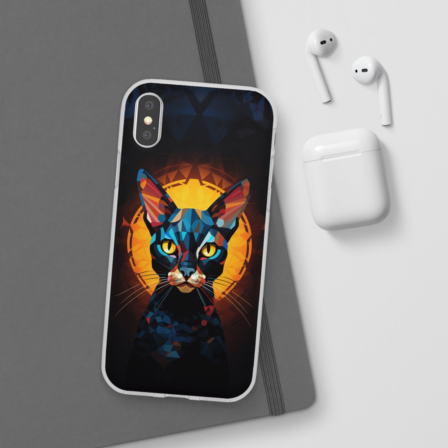 Cat Pattern Phone Case | iPhone / Samsung