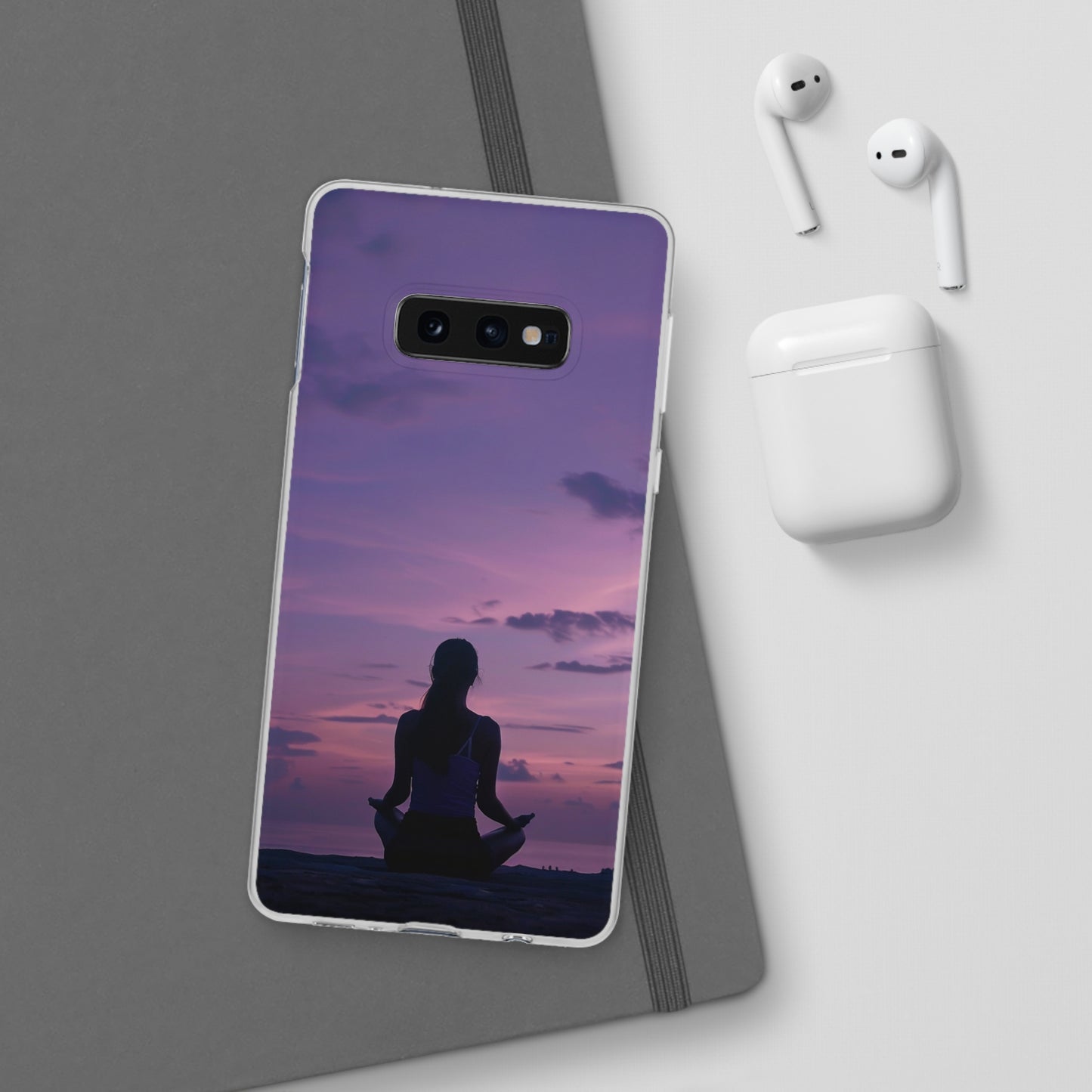 Yoga on the beach Phone Case | iPhone / Samsung