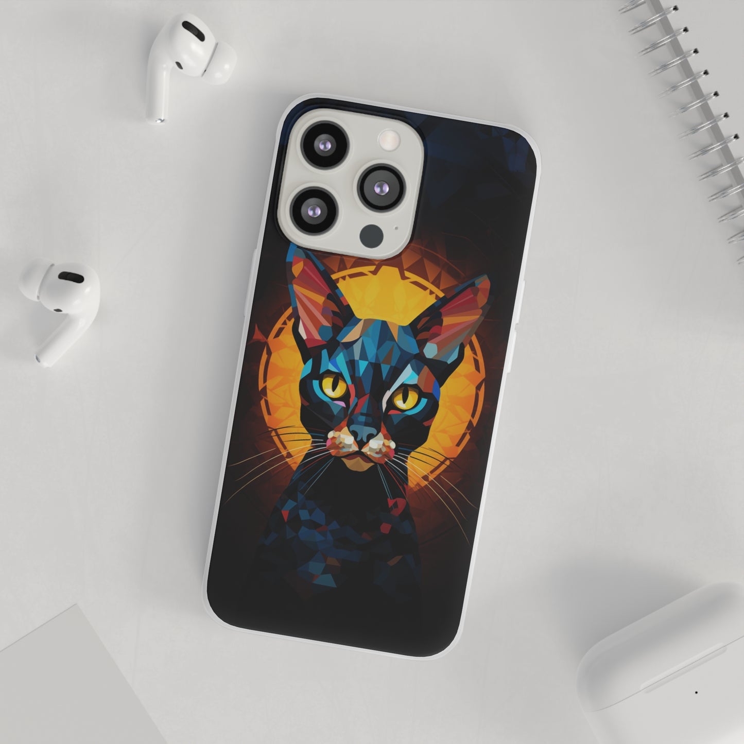 Cat Pattern Phone Case | iPhone / Samsung