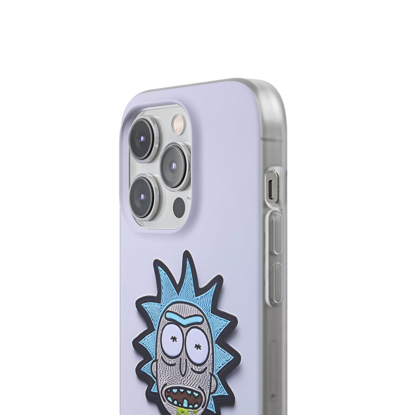 Rick and Morty badge Phone Case