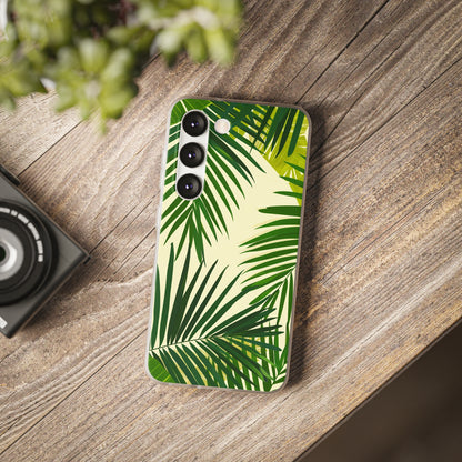 Green Leaves Pattern Phone Case | iPhone / Samsung