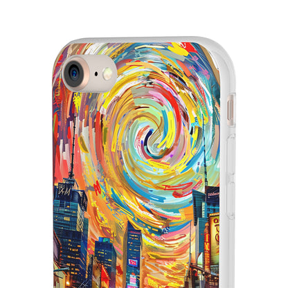 Van Gogh inspired City scene | iPhone/Samsung | Slimline Phone Case