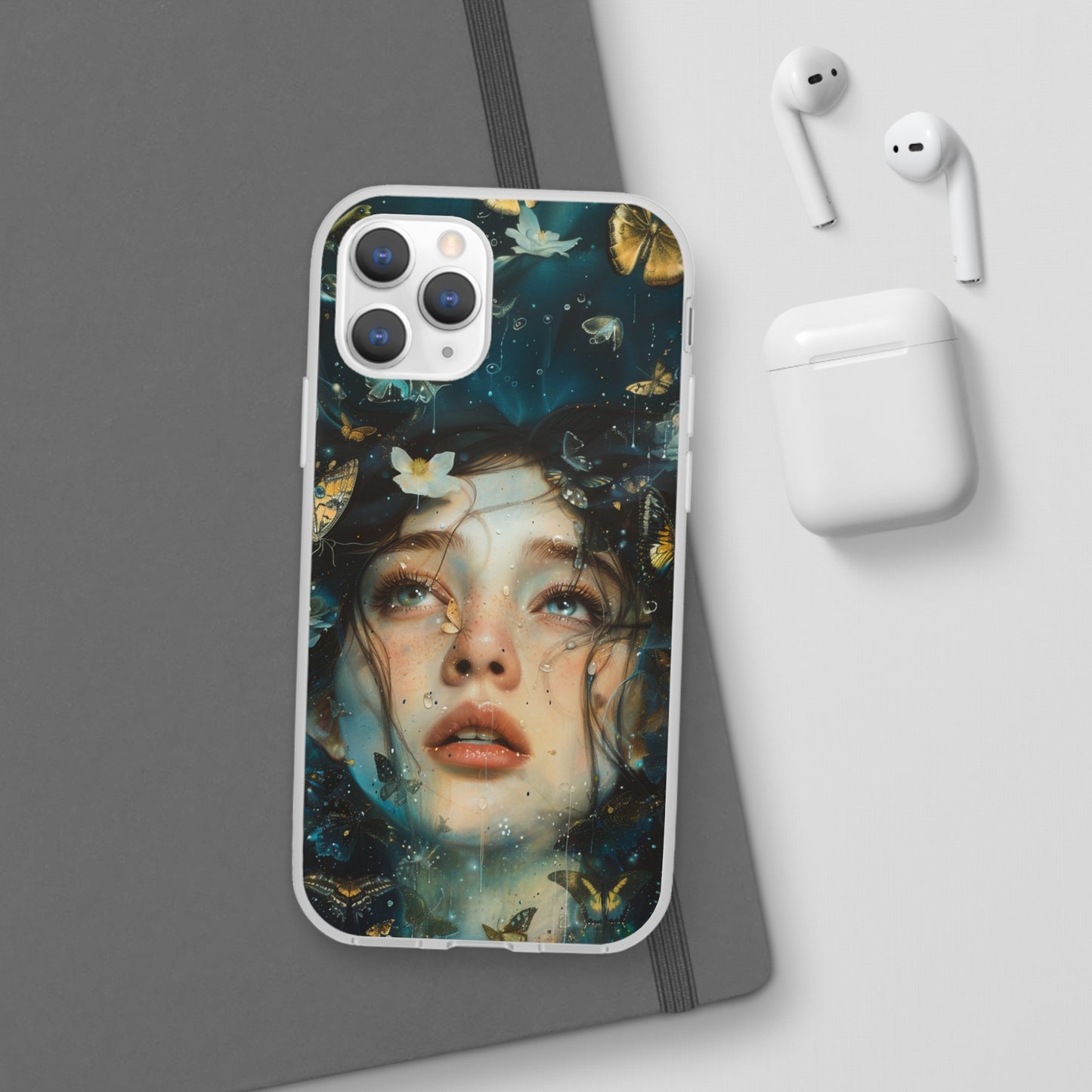 Girl under water contemporary style | iPhone/Samsung | Slimline Phone Case