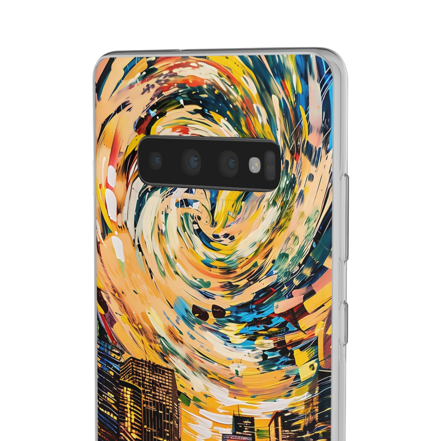 Van Gogh inspired City scene | iPhone/Samsung | Slimline Phone Case