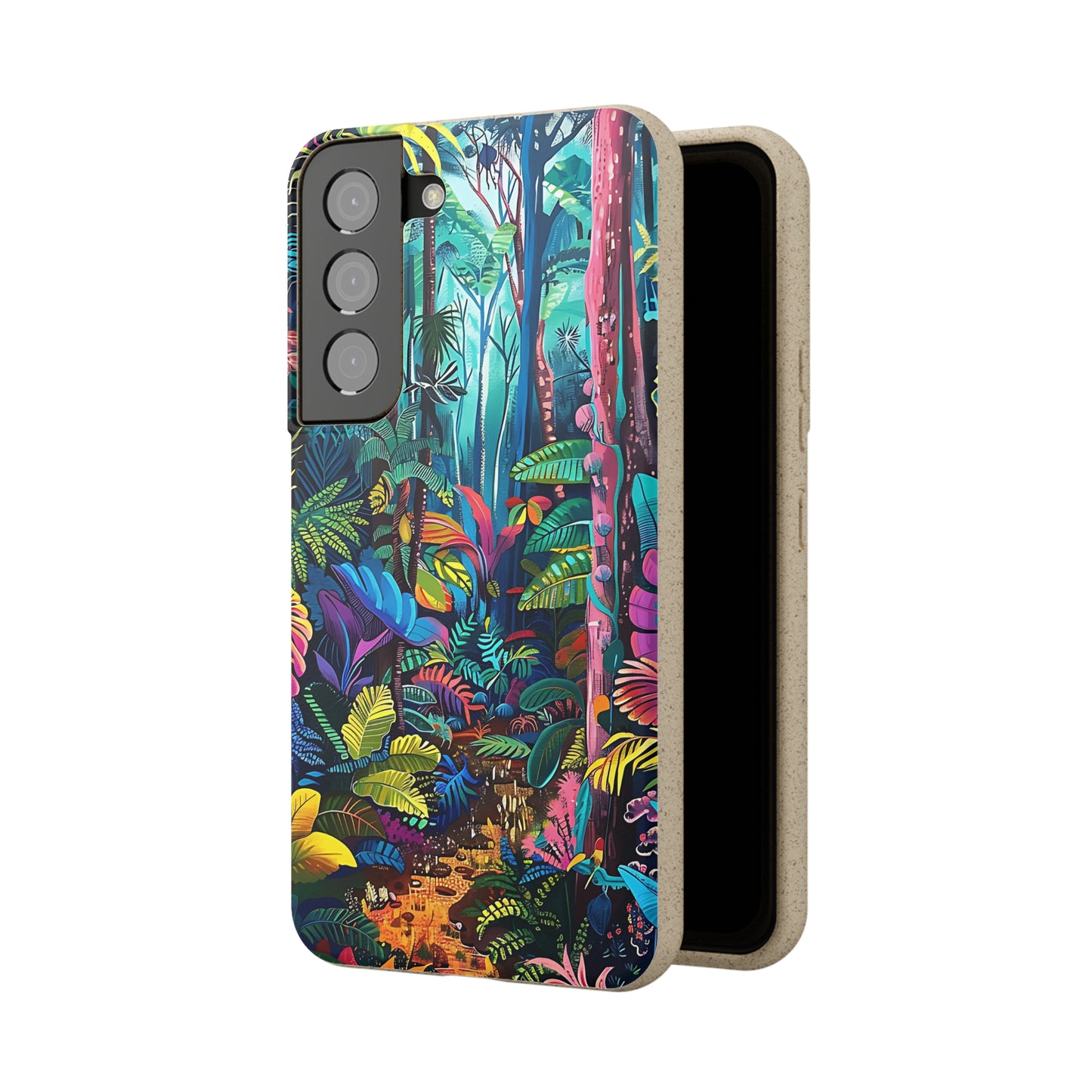 Colourful Rain Forest Biodegradable Phone Case | iPhone / Samsung