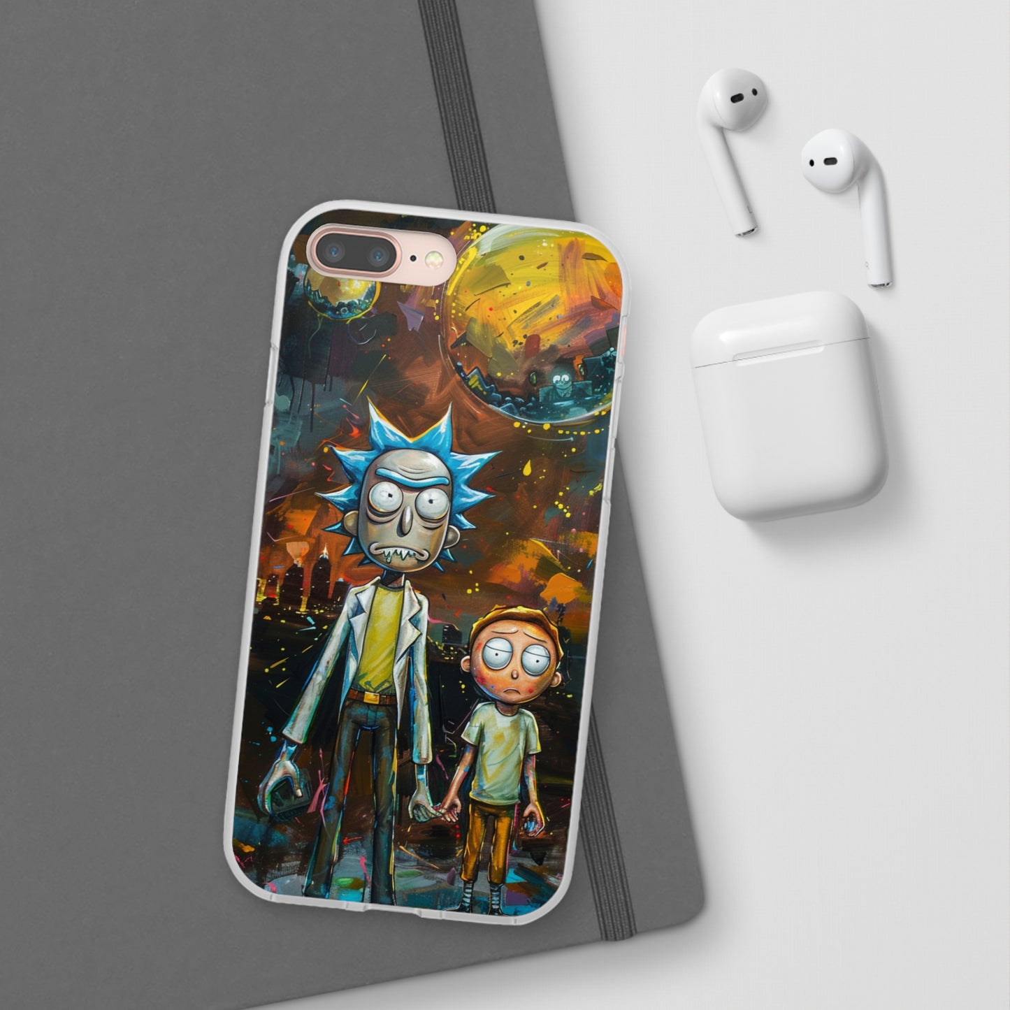 Rick and Morty realism Phone Case