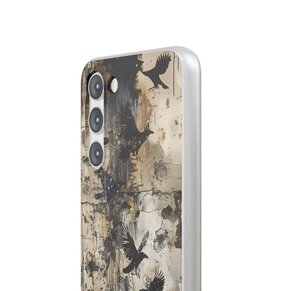 Vhils inspired birds Phone Case