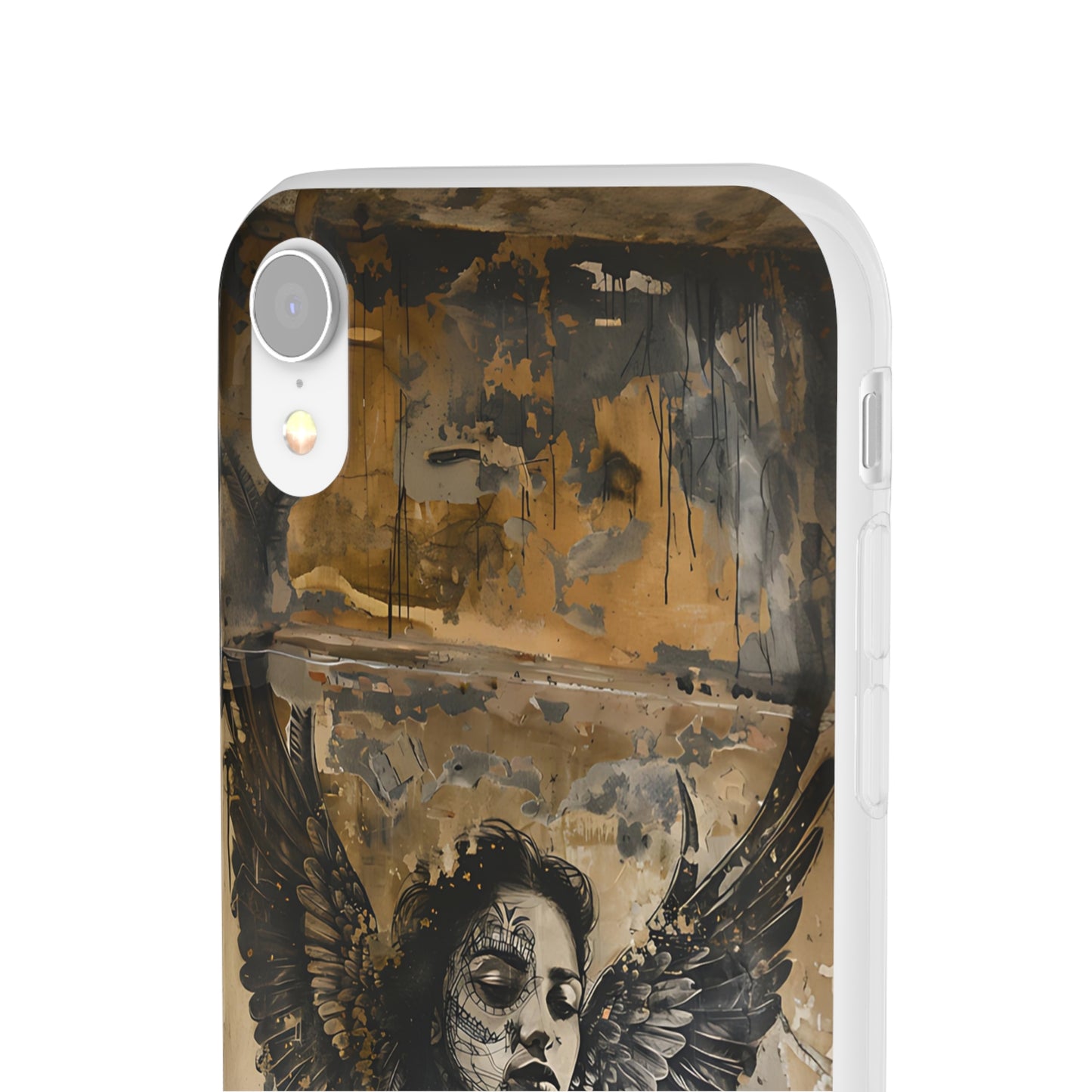 Vhils inspired Gothic Woman Phone Case