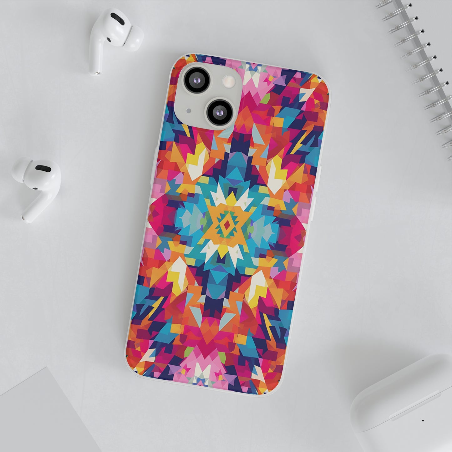 Maya Hayuk  inspired bold, colourful  pattern Phone Case