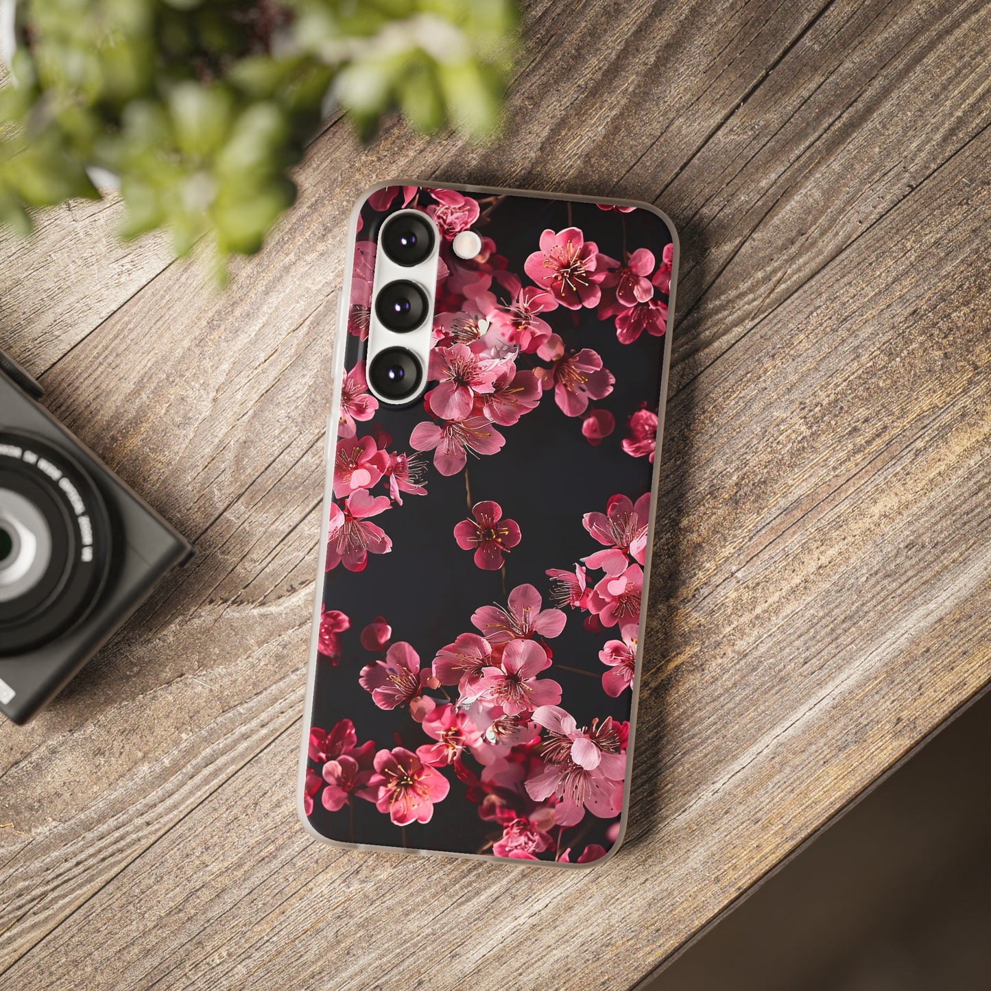 Pink Flowers Phone Case | iPhone / Samsung