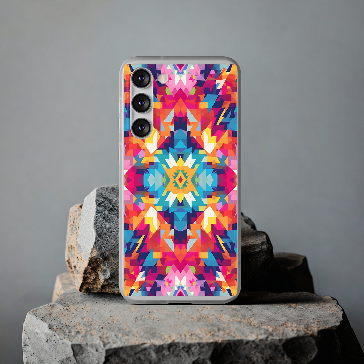 Maya Hayuk  inspired bold, colourful  pattern Phone Case