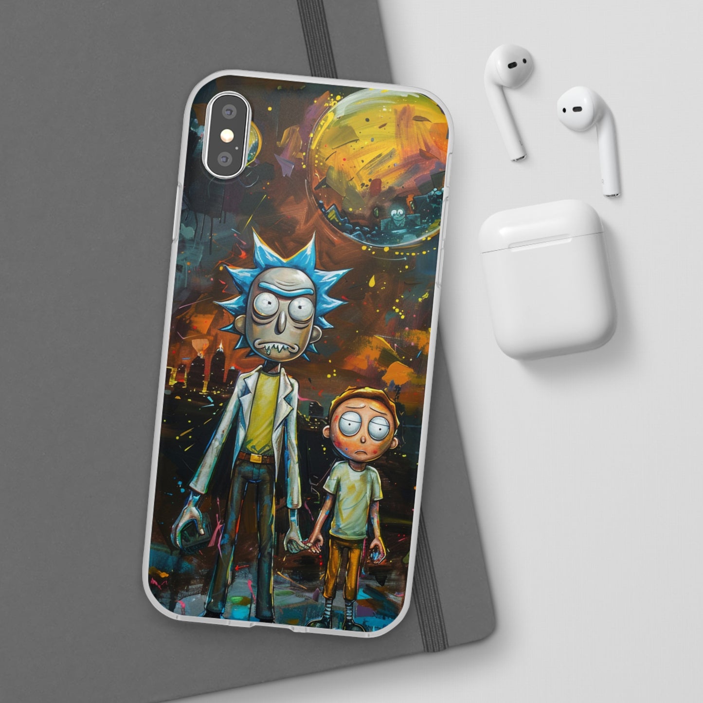 Rick and Morty realism Phone Case