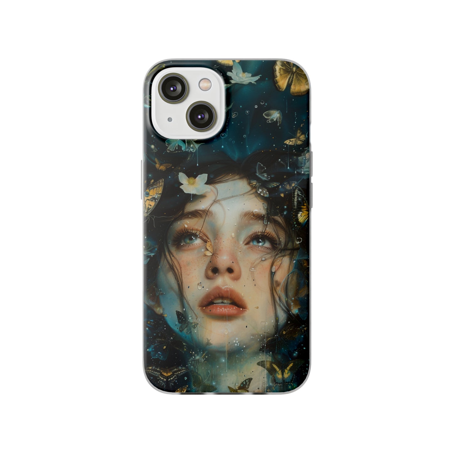 Girl under water contemporary style | iPhone/Samsung | Slimline Phone Case