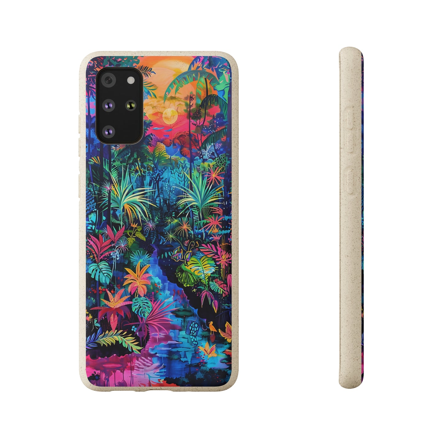 Colourful Rain Forest Biodegradable Phone Case | iPhone / Samsung