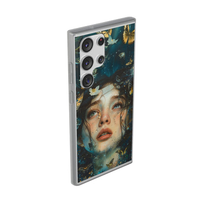 Girl under water contemporary style | iPhone/Samsung | Slimline Phone Case