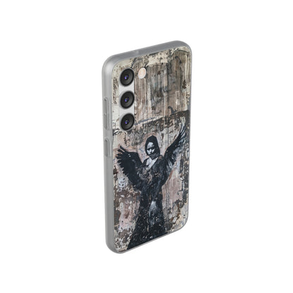 Vhils inspired Gothic Dark Angel Phone Case