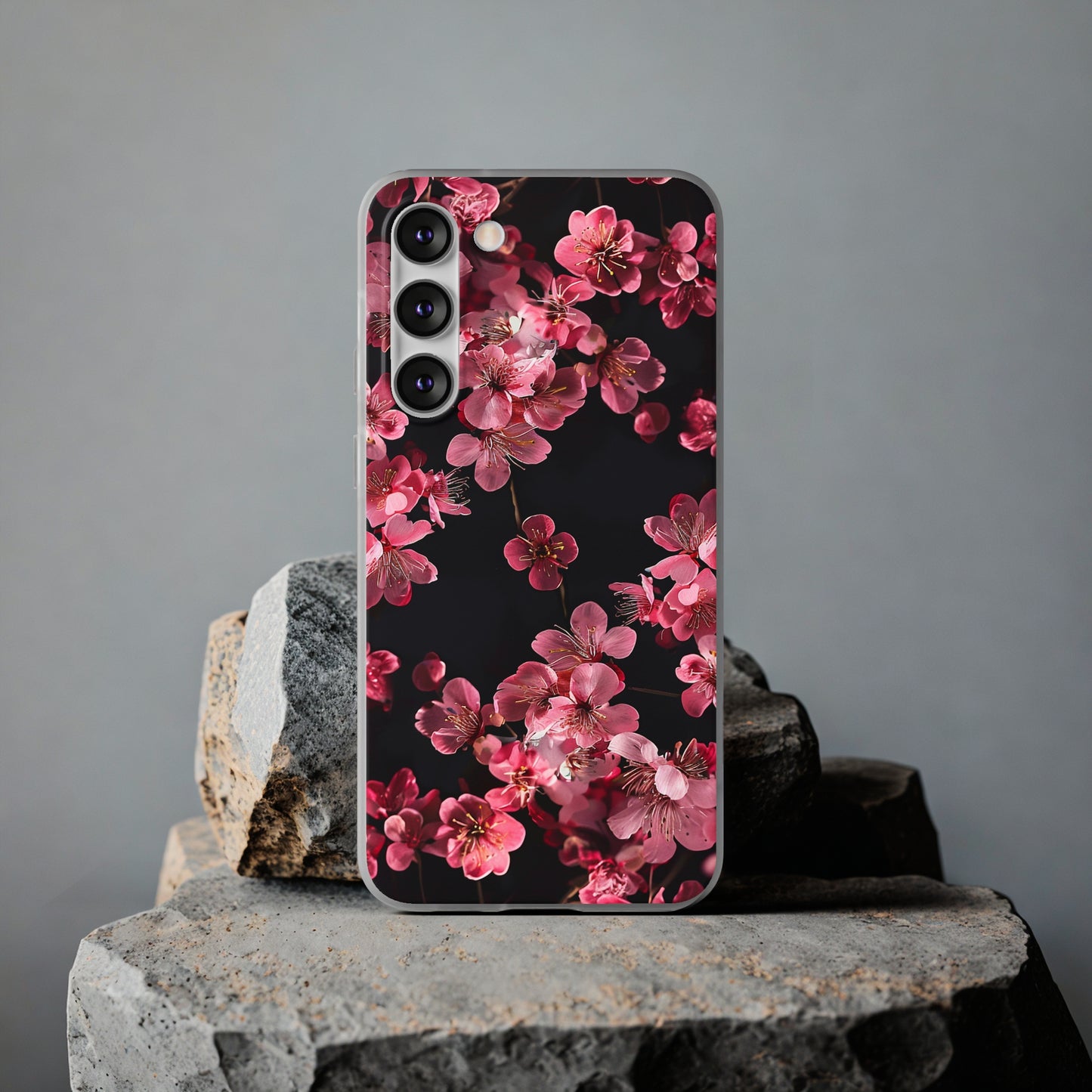 Pink Flowers Phone Case | iPhone / Samsung