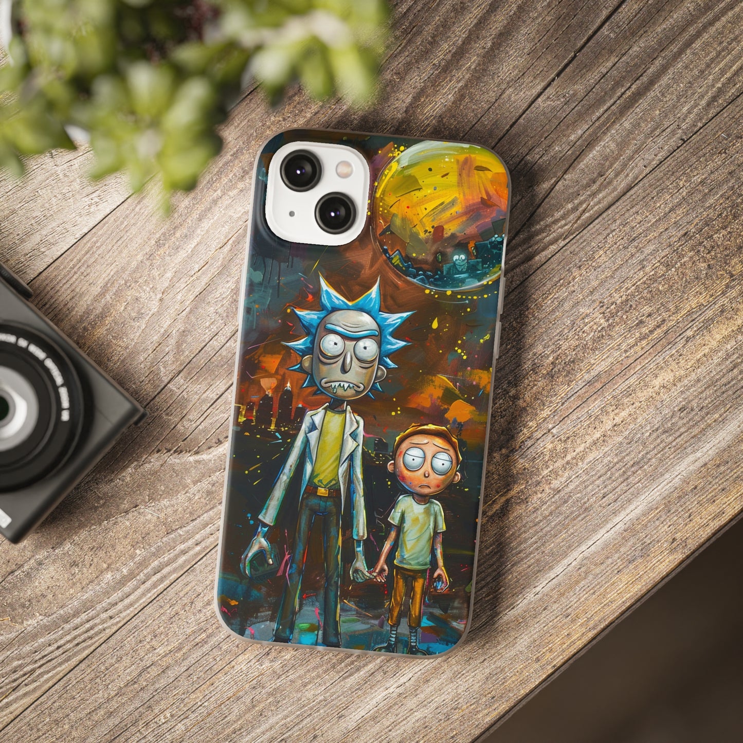 Rick and Morty realism Phone Case