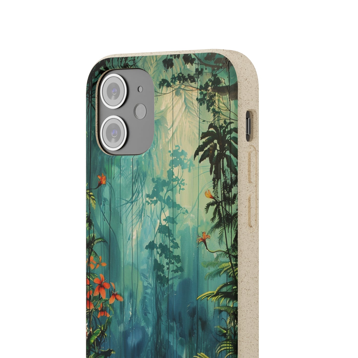 Rain Forest Clearing Scene Biodegradable Phone Case | iPhone / Samsung