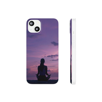 Yoga on the beach Phone Case | iPhone / Samsung