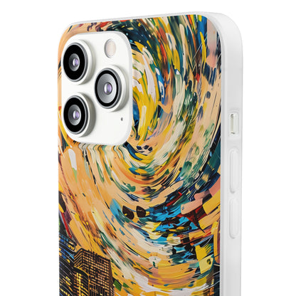 Van Gogh inspired City scene | iPhone/Samsung | Slimline Phone Case