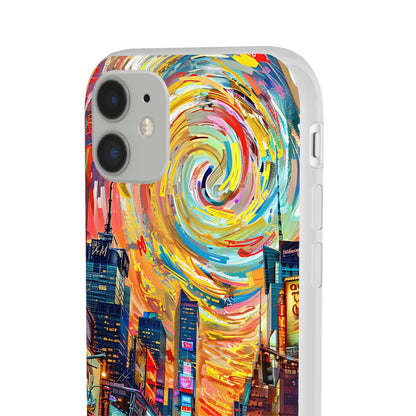 Van Gogh inspired City scene | iPhone/Samsung | Slimline Phone Case