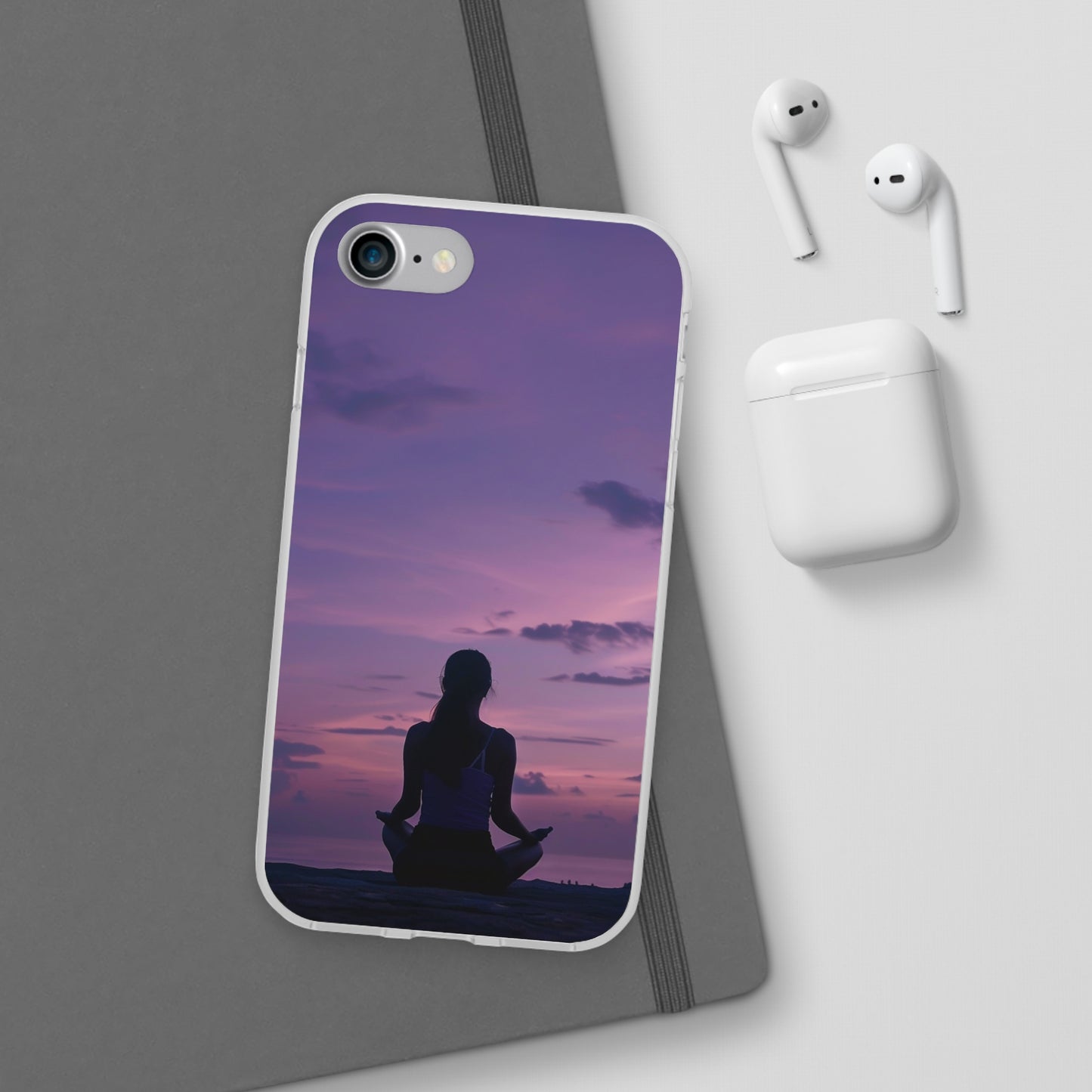 Yoga on the beach Phone Case | iPhone / Samsung