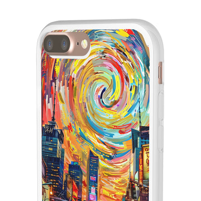 Van Gogh inspired City scene | iPhone/Samsung | Slimline Phone Case