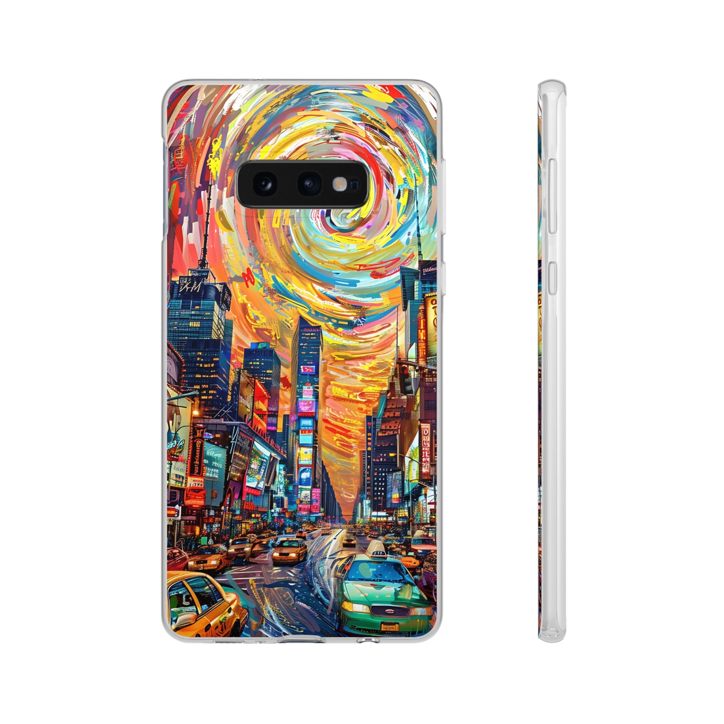 Van Gogh inspired City scene | iPhone/Samsung | Slimline Phone Case