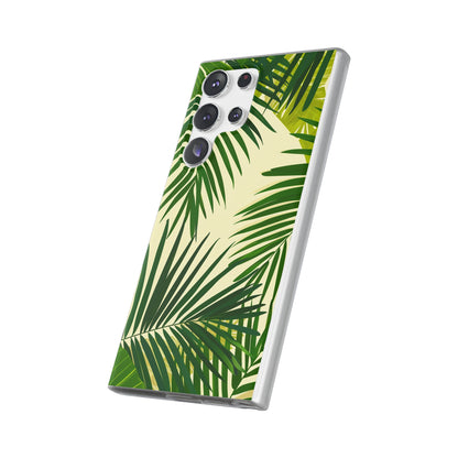 Green Leaves Pattern Phone Case | iPhone / Samsung