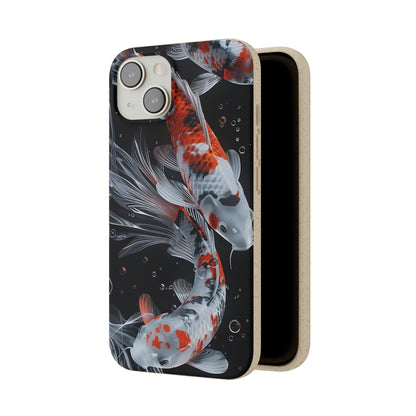 Realistic Koi Fish Biodegradable Phone Case | iPhone / Samsung