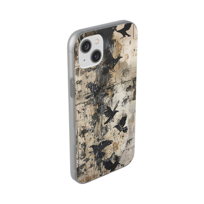 Vhils inspired birds Phone Case