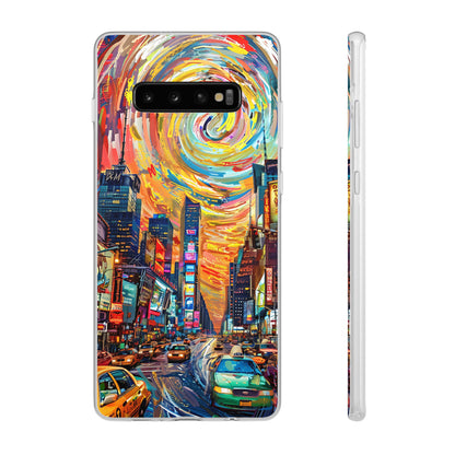 Van Gogh inspired City scene | iPhone/Samsung | Slimline Phone Case