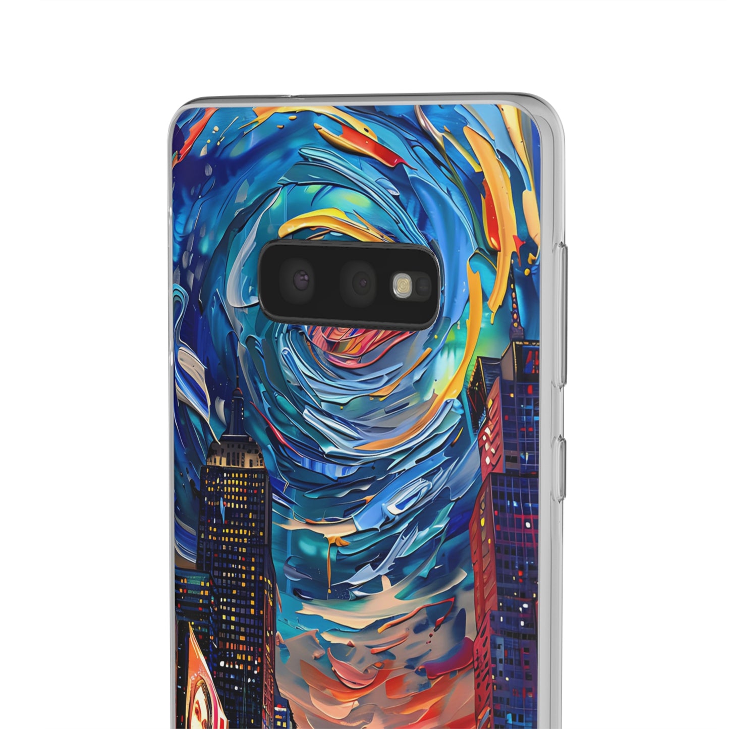 Van Gogh inspired City scene | iPhone/Samsung | Slimline Phone Case