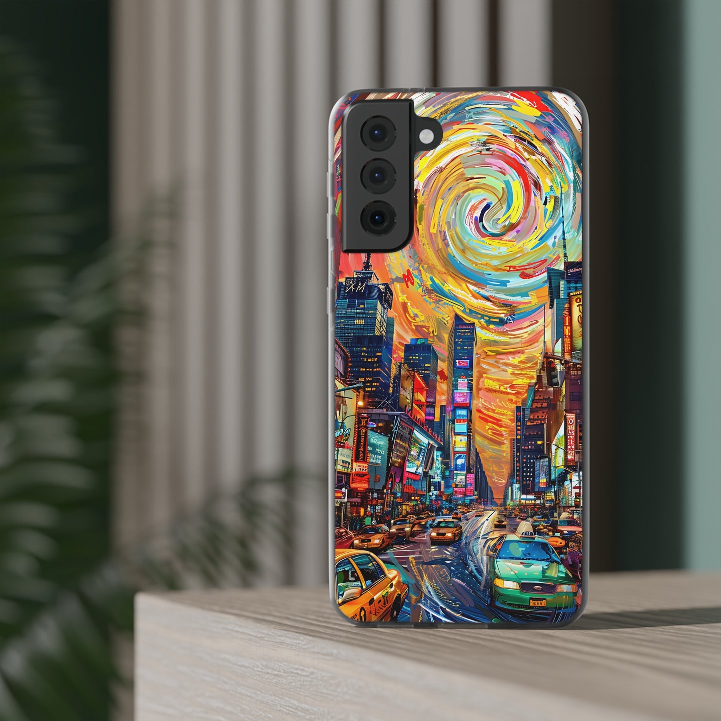 Van Gogh inspired City scene | iPhone/Samsung | Slimline Phone Case