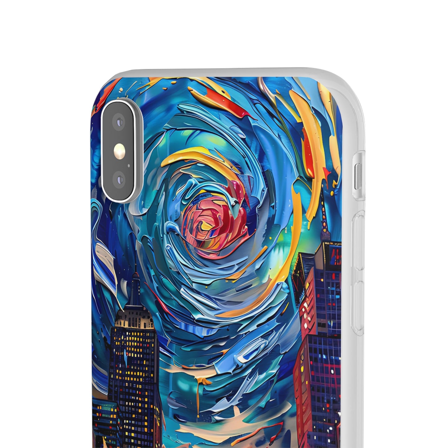 Van Gogh inspired City scene | iPhone/Samsung | Slimline Phone Case